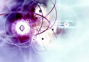 Atomic Structure Diagram Imprime: Atomic structure, conceptual artwork