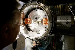 Impresiones de La física de partículas experimento Imágenes de marzo de 2007: Física de partículas