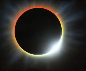 Impresiones de Eclipsio solar anular, arte. Se produce un eclipse cuando la Luna pasa en frente del Sol Selección De Nuestras Imágenes Favoritas Y Más Vendidas Imprime: Eclipse lunar anular del sol, arte
