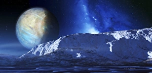 Sistema Solar Imprime: Plutó como se ve desde su luna Caronte