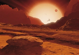 Imágenes de noviembre de 2007: Planeta de Proxima Centauri, arte