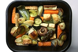 Oven Roasted Vegetables Imprime: Roasted vegetables