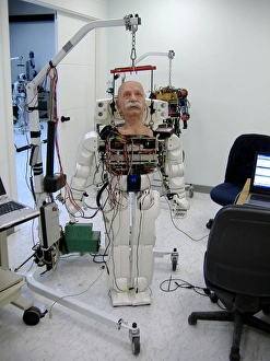 Artificial Intelligence Technology Imprime: Robot Albert Einstein