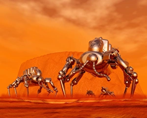 Future Space Exploration Imprime: Robots on Mars