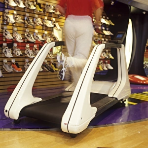 Male Gym Workout Imprime: Running machine