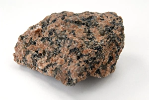 Igneous Rock Formation Imprime: Sample of granite
