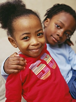 Young Siblings Imprime: Siblings