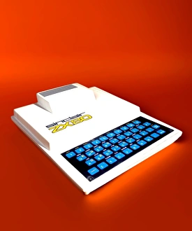 Early 20th Century Technology Imprime: Sinclair ZX80 personal computer