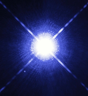 Hubble Space Telescope Image Imprime: Sirius binary star system