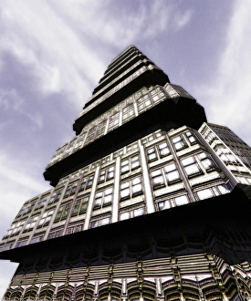 City Tower Architecture Imprime: Skyscraper, computer artwork