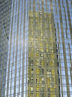 Impresiones de Vallas de vidrio que reflejan el calor en los edificios de oficinas del rascacielos en las vegas Imágenes fechadas el 20 de septiembre de 2011: Reflejos de rascacielos