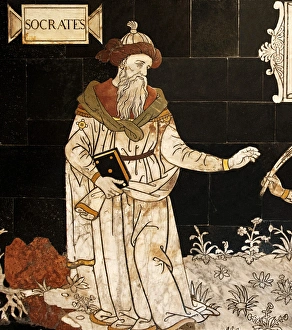 Imágenes de noviembre de 2012: Sócrates en La Montaña de la Conocimiento.