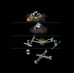 Impresiones de La técnica de construcción del espacio: el artefacto de la fuerza campo personalizado Imágenes fechadas en enero de 2006: Técnica de construcción del espacio