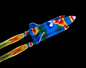Computer Aided Design CAD Imprime: Space shuttle