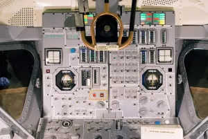Earthrise Imprime: Módulo Lunare del Apolo Interior