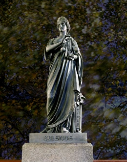 Industrial Revolution Technology Imprime: Statue of Science