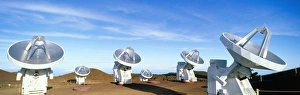 Mauna Kea Observatory Imprime: Submillimeter Array telescopes, Hawaii