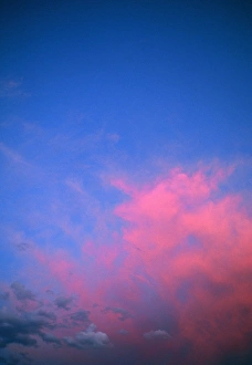 Evening Sky Clouds Imprime: Sunset clouds