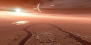 Saturn Ring System Imprime: Surface of Titan