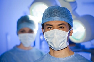 Medical Professionals At Work Imprime: Surgeons