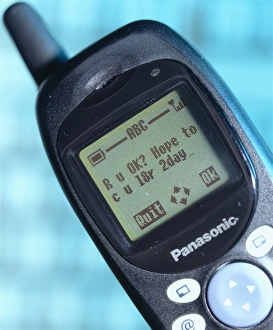 Imágenes fechadas en diciembre de 2003: Mensaje de texto