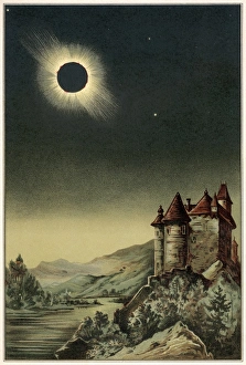 Imágenes fechadas el 8 de marzo de 2011: Eclipsión total de sol del año 1842