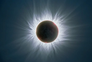 Total Solar Eclipse Imprime: Total solar eclipse with corona