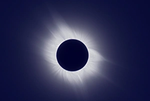 Total Solar Eclipse Imprime: Total solar eclipse at totality