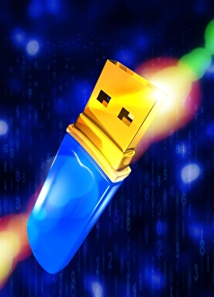 Abstract Background Images Imprime: USB memory stick