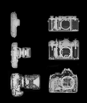 Impresiones de Fotografía de rayos X de cámaras digitales Imágenes fechadas en diciembre de 2011: Rayo X de una cámara digital
