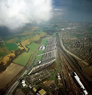Túnel Imprime: Imagen aérea de la entrada al túnel El Canal (chunnel)
