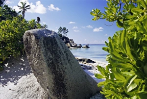 Seychelles Travel Destination Imprime: Beach, Anse Source d Argent