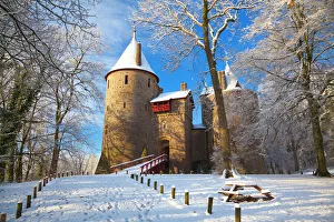 Castel Coch en Tongwynlais en Cardiff y el sur de Gales en el Reino Unido Europa