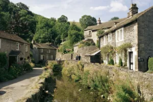 Castleton es en el Distrito de la Montaña del Peñón , Derbyshire , Inglaterra Reino Unido Europa
