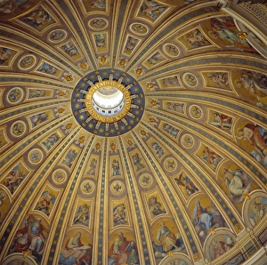 Italian Architecture Landmarks Imprime: Ceiling, Interior of the Dome