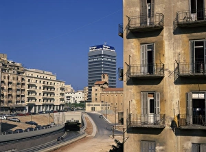 Mediterranean Coastal City Imprime: Central District