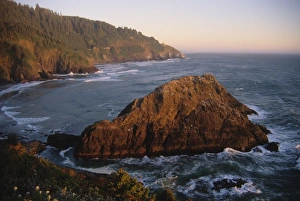 Rocky Shoreline Landscapes Imprime: Devils Elbow State Park