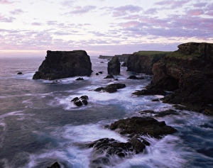 United Kingdom Beach Scenes Imprime: Eshaness Cliffs