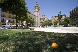 Mediterranean Architecture Europe Imprime: fallen orange
