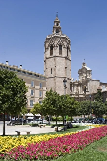 Spanish Historical Landmark Imprime: flower bed