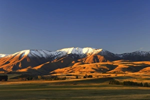 New Zealand Sunset Imprime: Hawkdun Range