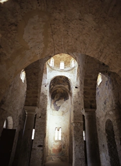 Byzantine Architecture Greece Imprime: Interior of Ayia Sofia