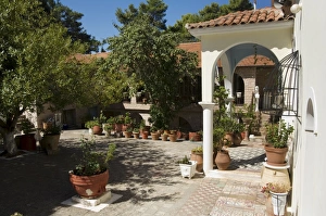 Ionian Islands Landmarks Imprime: Katharon Monastery