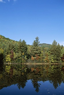 North America Natural Scenery Imprime: Lake reflections