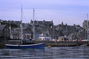 Shetland Islands UK Imprime: Lerwick seafront