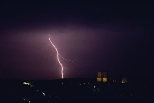 Lightning Storm Photography Imprime: Lightning