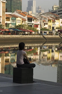 Asian Travel Destination Images Imprime: Lost in thought