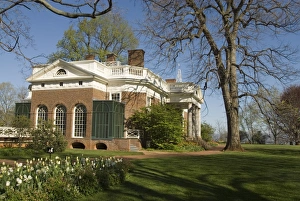 Thomas Jefferson House Imprime: mcs0129