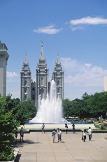 Salt Lake City Landmarks Imprime: Mormon Tabernacle