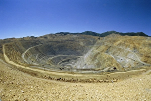 Utah Travel Photography Imprime: Open pit mine